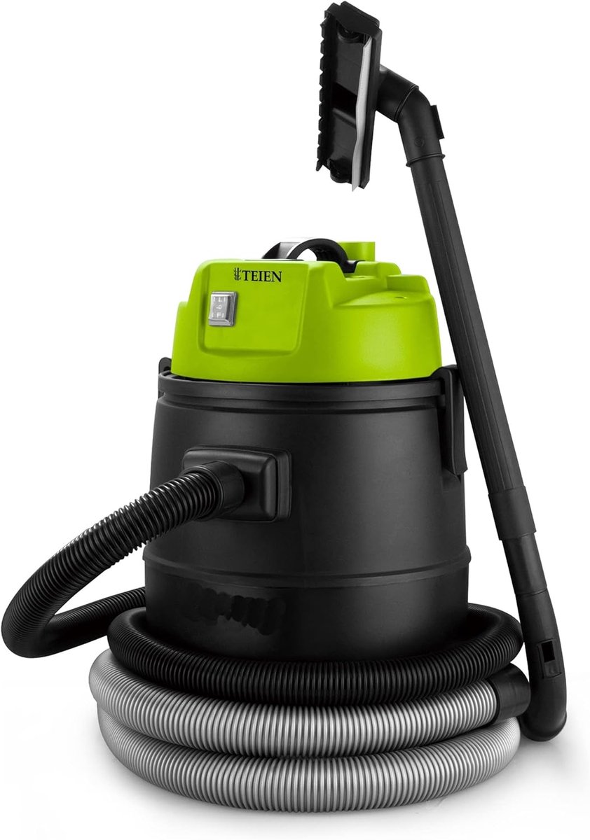 Vijverzuiger - Automatische zuiger - Vijver reinigen - 4-in-1 functie - 30 liter tank - Zwart