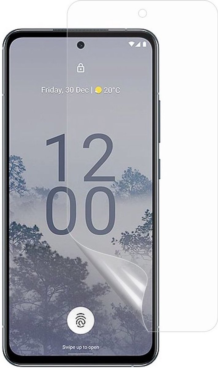 Geschikt voor Nokia X30 Screen Protector Ultra Clear PET Display Folie
