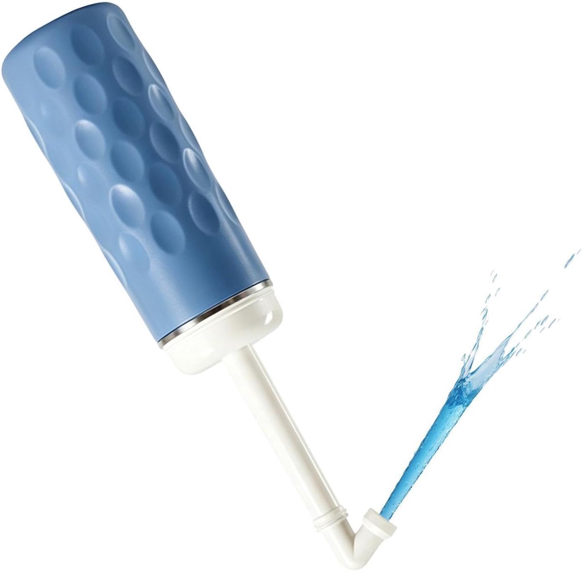 Peri Bottle - Vaginale Douche - Postpartum - Draagbare Bidet - Perineum Douche - voor Postpartum Badkamer en Toilet Reizen, Kamperen, Backpacken Volwassenen Mannen en Vrouwen - 21*7cm - blauw