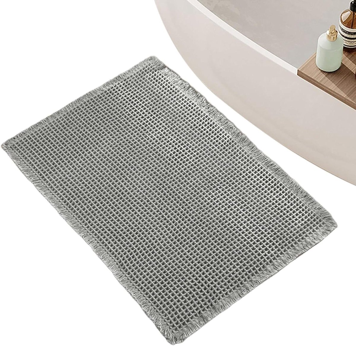 Badmat Badkamertapijt - Douchevloer Mat - Vocht Absorberen - Antislip Achterkant - 43 x 61