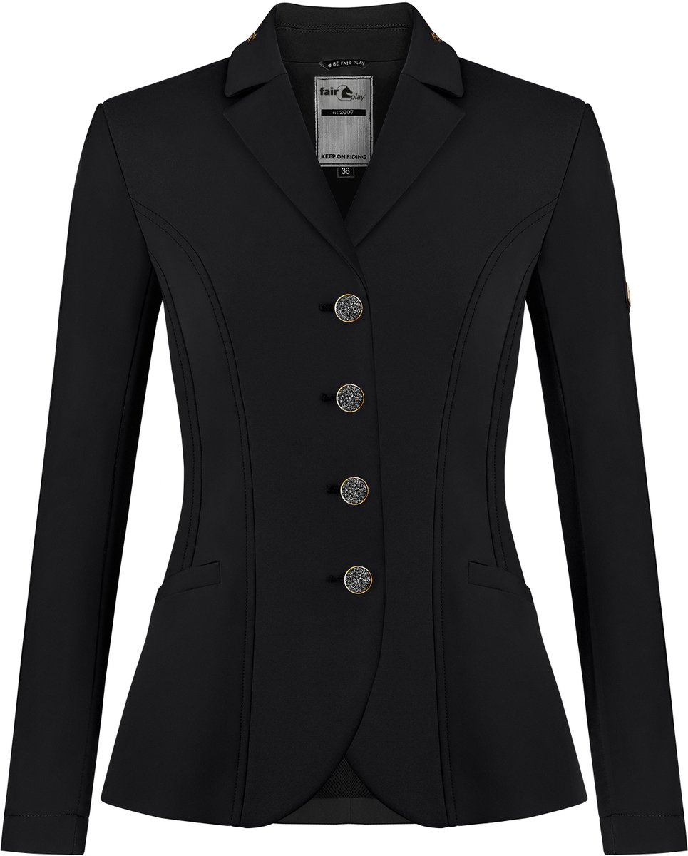 Fair Play Wedstrijdjasje Abigail Fleur Rose Gold-Black-40