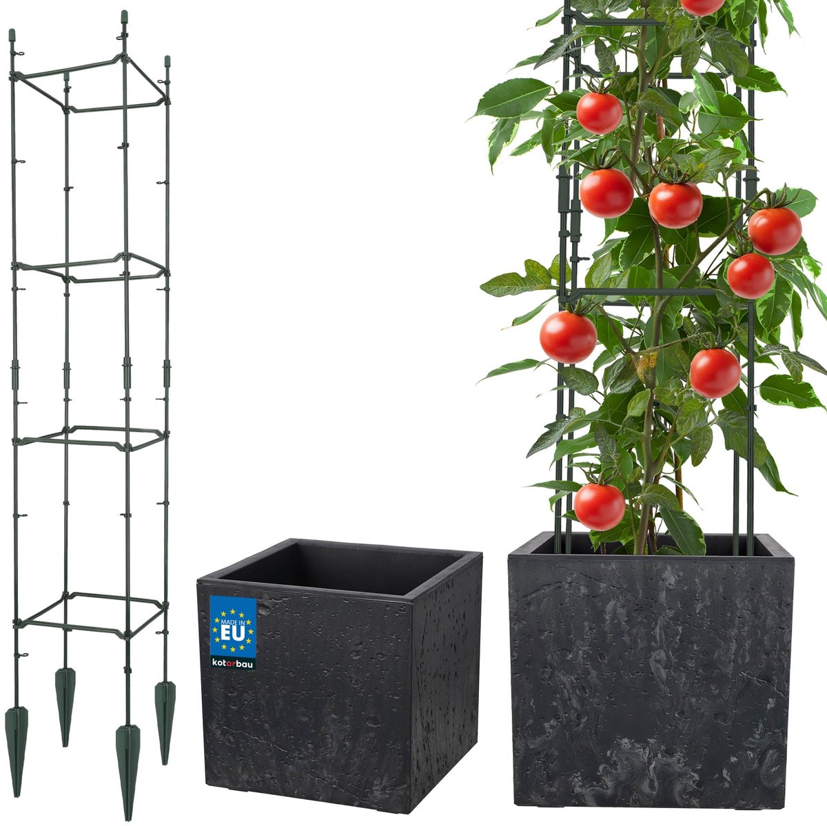 KOTARBAU Bloempot, Plantenpot, Trellis Klimplanten, Plantengeleider