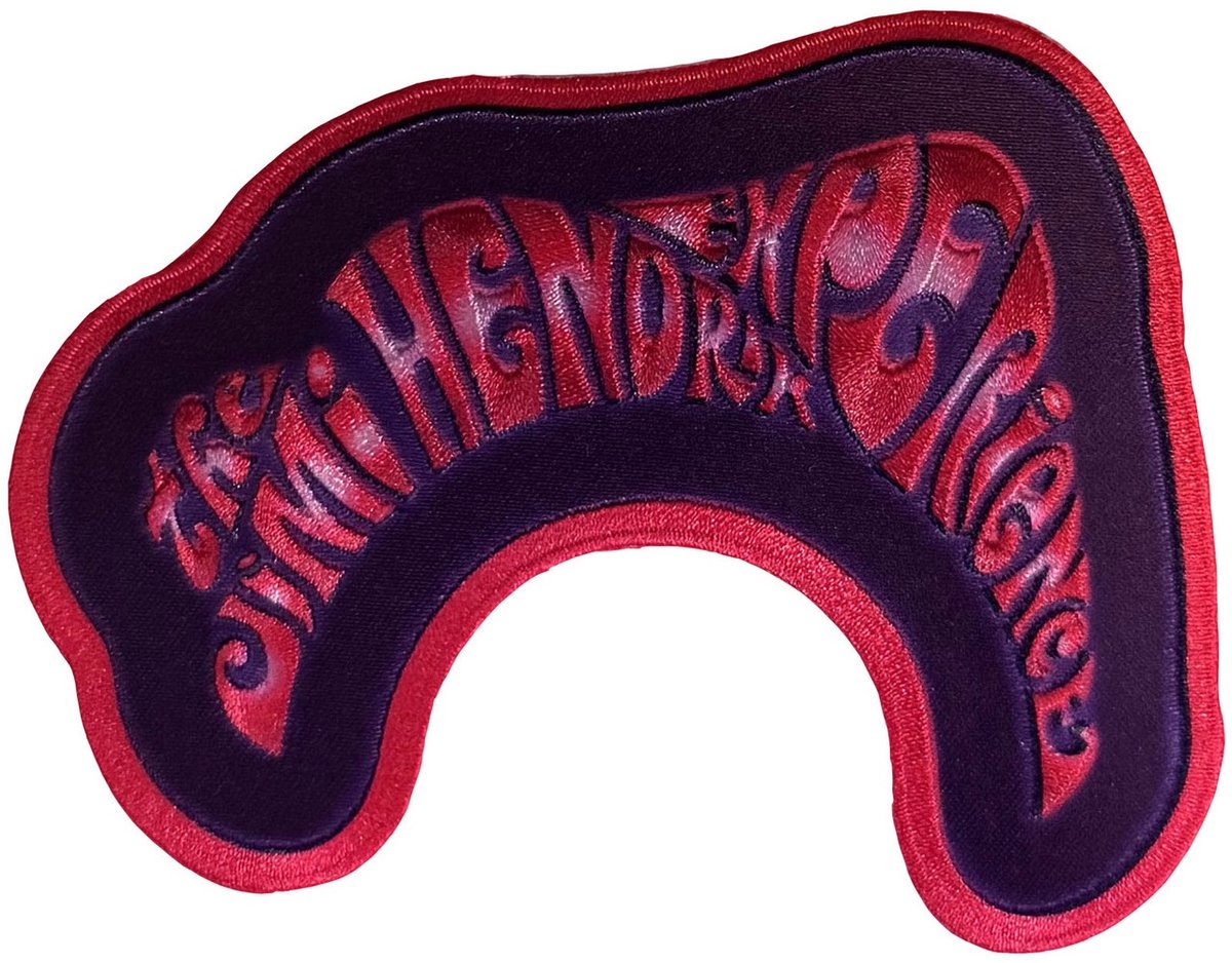 Jimi Hendrix - Swirl Logo - patch
