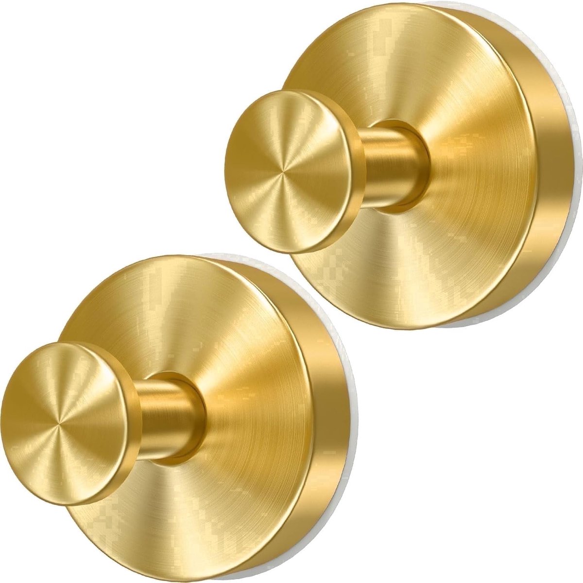 Kranshaken met zuignappen voor glazen deuren – draagvermogen van 7 kg, boren niet nodig, beschadigt het glas niet, perfect voor kerstversieringen, roestbestendige gouden afwerking (2 stuks)