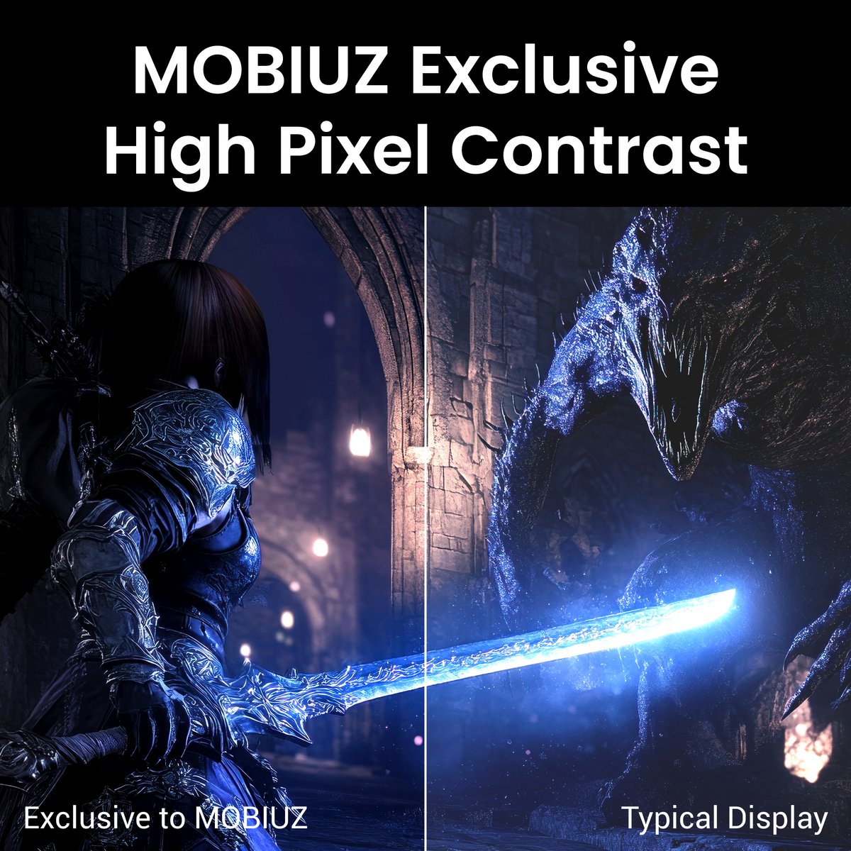 BenQ MOBIUZ EX271QMZ OLED Gaming Monitor 27 Inch QHD 240Hz 0,03 ms FreeSync Premium thumbnail 6