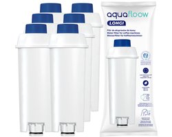 6x Aquafloow Waterfilters voor Delonghi - voor Koffiemachines - waterfilters voor Magnifica en Dinamica - ECAM waterfilter DLSC002