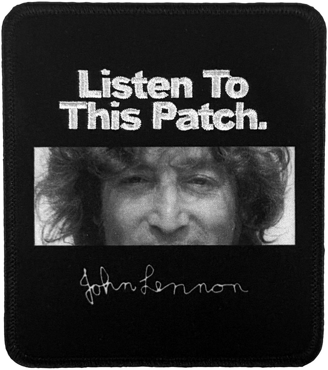 John Lennon The Beatles - Listen - patch