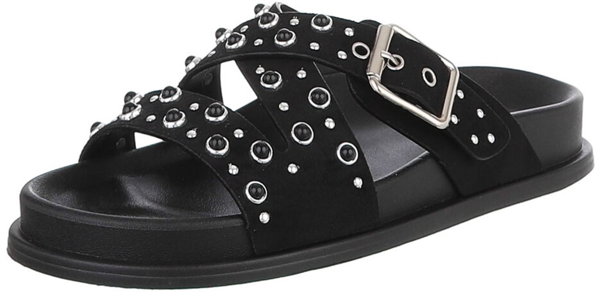 Sandaal - Gesp en studs - Dames casual Mt:38