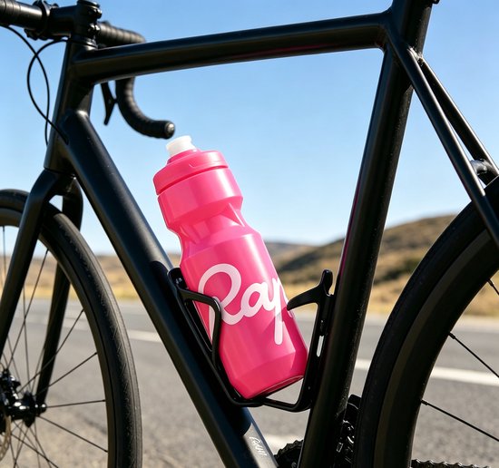 Bidon 710ml Fiets - Roze - Lichtgewicht Sportfles BPA-vrij - Fitness Waterfles - Geschikt voor Alle Bidonhouders - Vaatwasbestendig - Shakebeker - Recyclebaar & Sterk - Fietsaccessoires — afbeelding 2