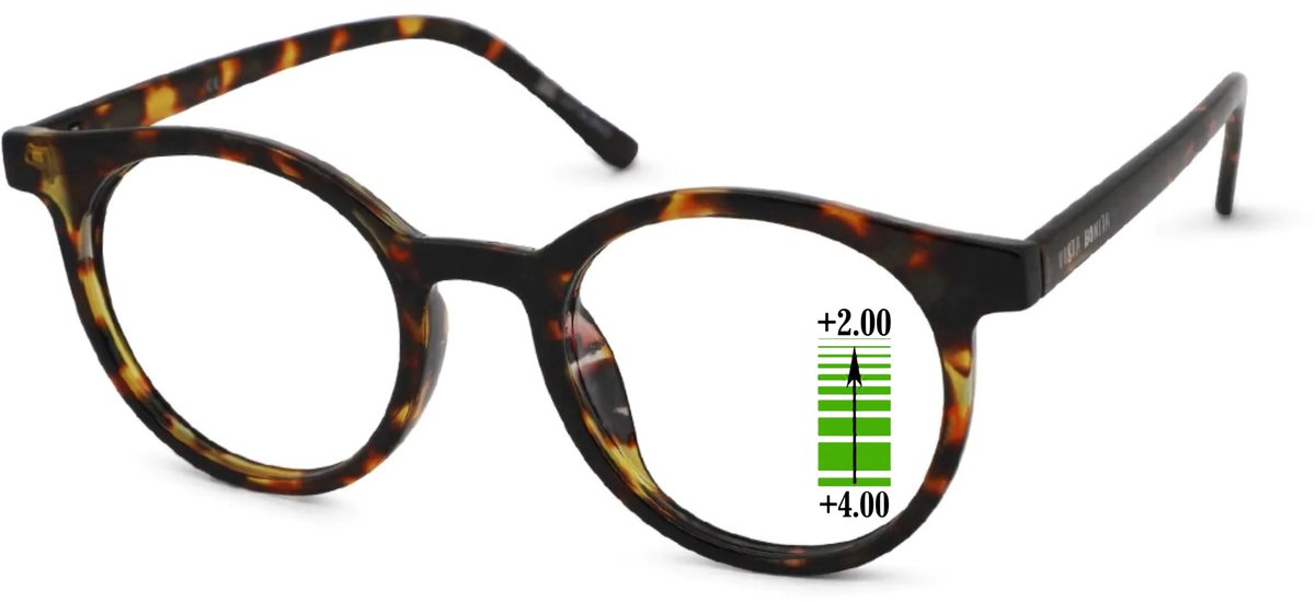Leesbril-Vista-Bonita-CLASSIC Multifocaal-+4.00-Hub Havanna