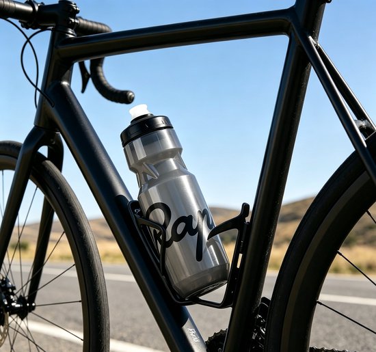 Bidon 710ml Fiets - Premium Grijs - Lichtgewicht Sportfles BPA-vrij - Fitness Waterfles - Geschikt voor Alle Bidonhouders - Vaatwasbestendig - Shakebeker - Recyclebaar & Sterk - Fietsaccessoires van Bidon — afbeelding 4