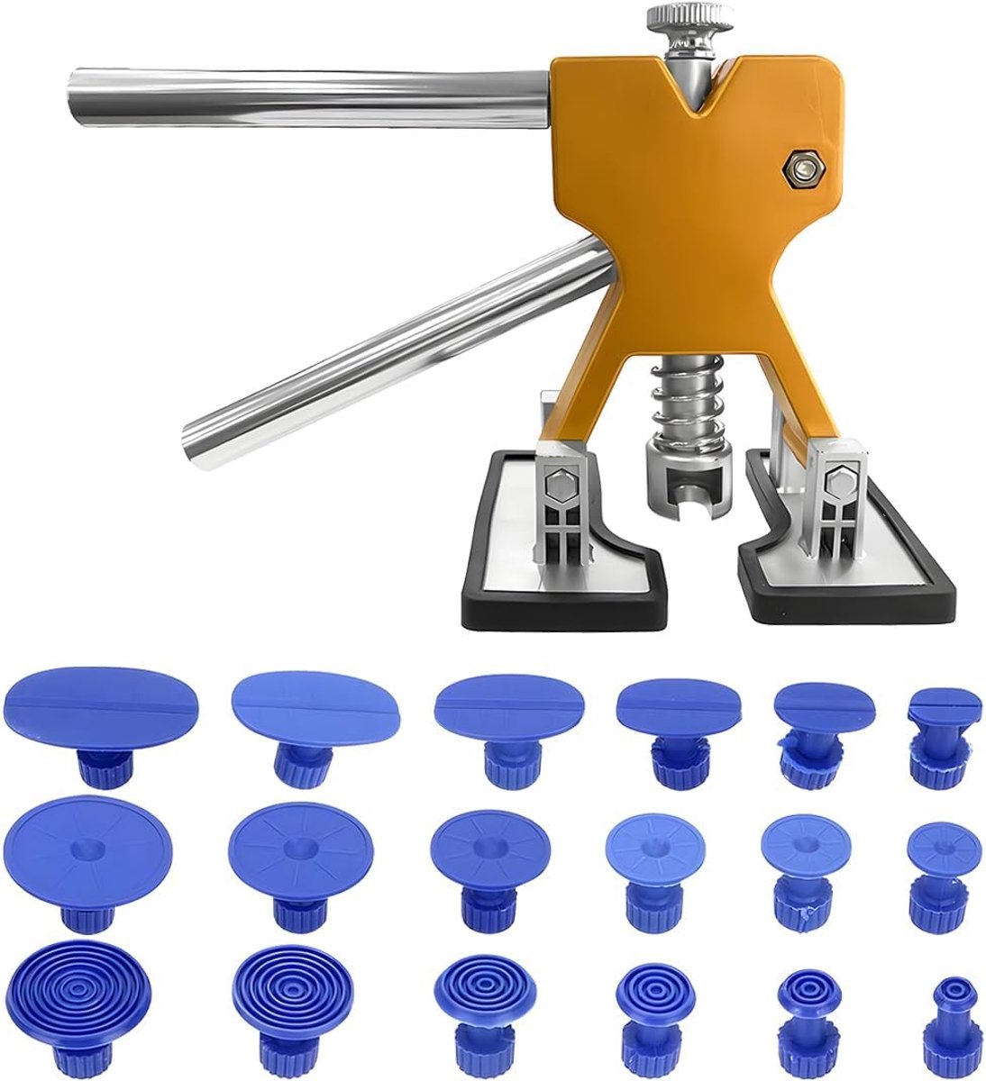 SnelShoppen - JNNJ Car Dent Removal Kit - Auto Deukherstelset - Hail Damage Repair Kit voor Auto en Motor - Hoogwaardige en Duurzame Materialen - Effi