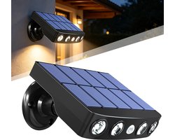 22 LED-Zonneschijnwerper - Zonnelampen Met Bewegingsdetector - Waterdichte Wandlamp - Solar Buitenspot - Tuinbeveiligingslamp