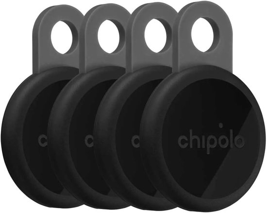 Chipolo LOOP 4-Pack Zwart