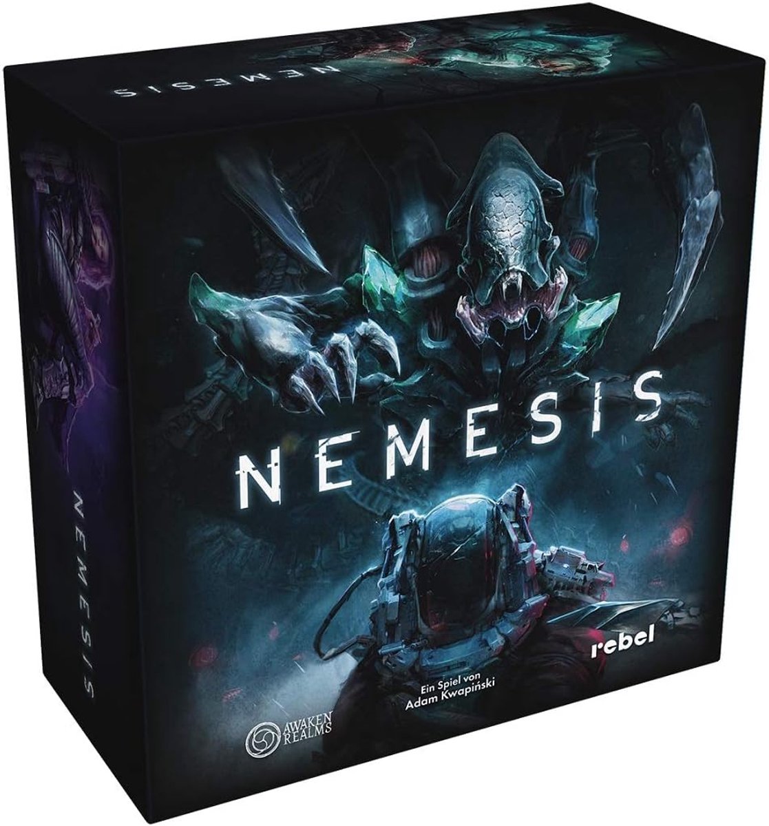 SnelShoppen - Bordspel Nemesis - Expert Game - Dungeon Crawler - 1-5 Spelers - 14+ Jaar - Overleven in Ruimte - 90+ Minuten Spelplezier - Duits