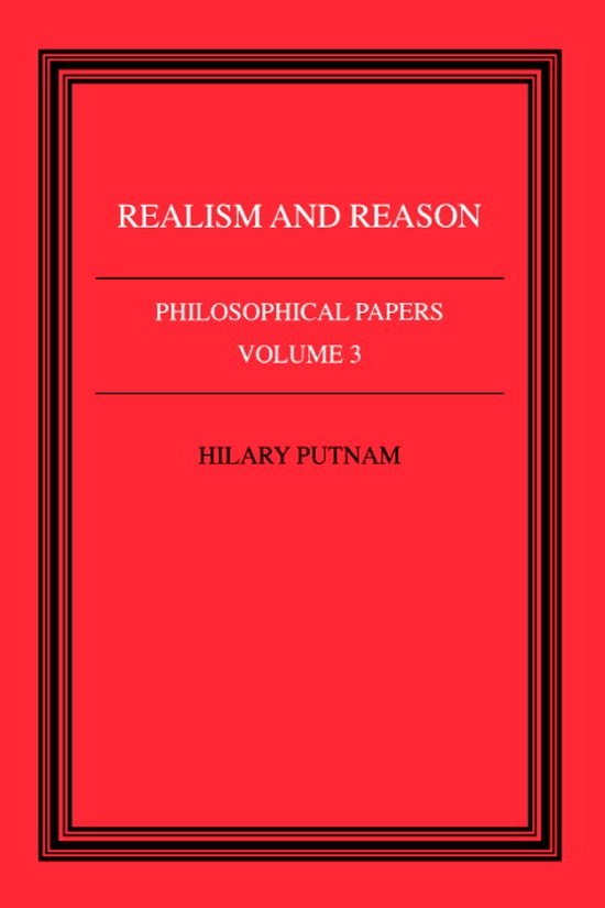 Realism And Reason - cover