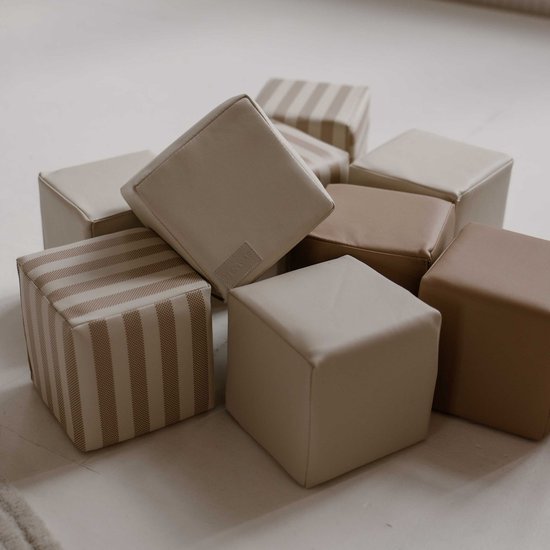 HENVAE® Stapelblokken 12-delig inclusief opbergtas - Baby Speelgoed 6 maanden - Stapeltoren - Bouwblokken - Foam Blokken - Montessori Speelgoed - Educatief speelgoed - Sensorisch Speelgoed Baby - Kindercadeau - Speelblokken van Merkloos — afbeelding 3