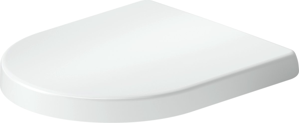 Duravit Univavo WC Zitting D-Shape – Soft Close – Quick Release – Urea Duroplast – RVS Scharnieren – Wit Hoogglans