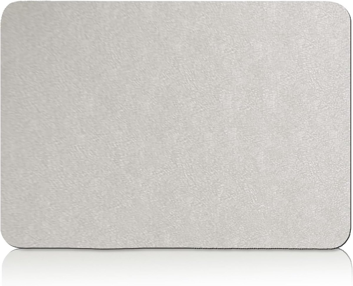 SnelShoppen - Pebble Badmat 60x40cm - Sneldrogende Natuurlijke Steen Badkamer Mat - Absorberend en Antislip - Beige voor Douche, Bad en Toilet