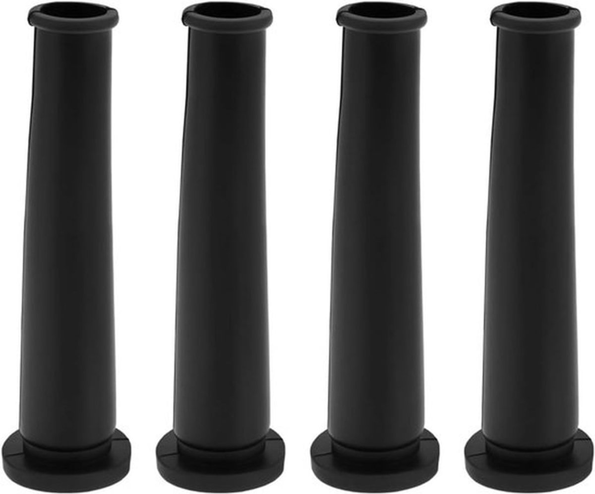 - Kabel Rubber Beschermende Mouw - Kabel Buis Slang - Elektrische Tool - Diafragma 9mm - Geschikt Voor Snijden Elektrische Boor - Zwarte Kleur - 40 stuks