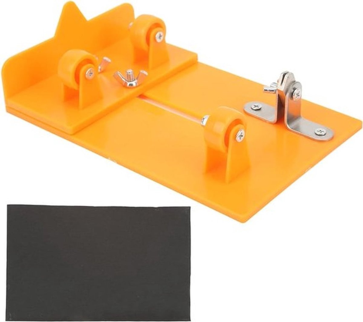 Glazen Flessensnijder - Glassnijder - Handig snijgereedschap - Geschikt voor diverse flessen - Geel.