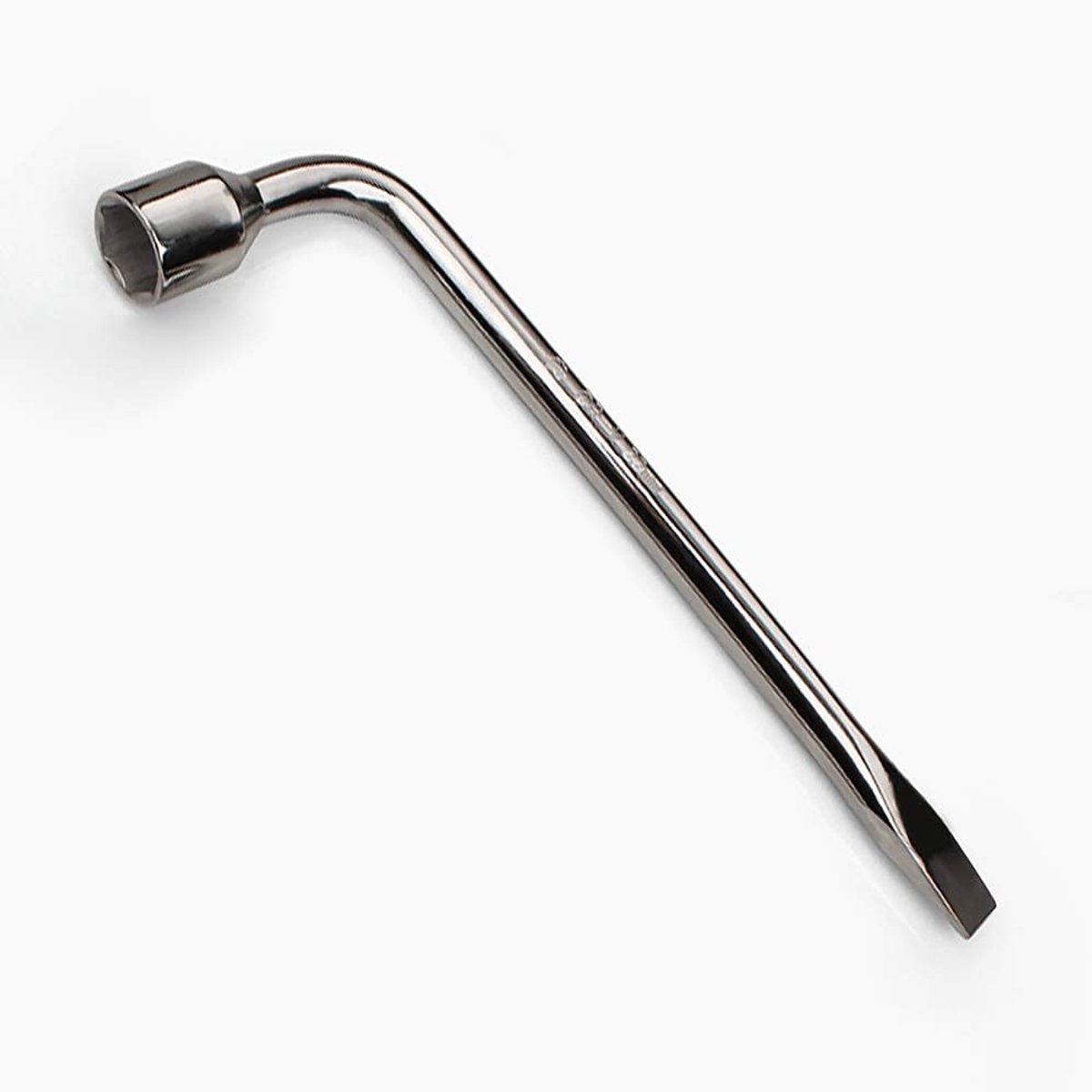 L-vormige Wielmoersleutel voor Zware Klussen - Stevige Hex Moer en Bout Sleutel voor Auto en Vrachtwagen Bandenreparatie (17mm)