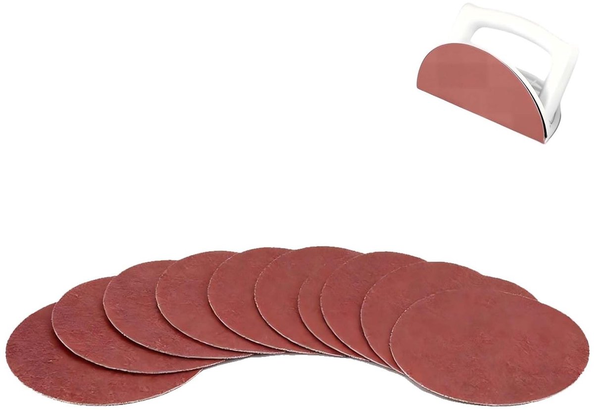 Multifunctioneel vervangbaar schuurpapier voor renovatie van muren, zelfklevend en geschikt voor micro-details, 12,7 cm, maat 240