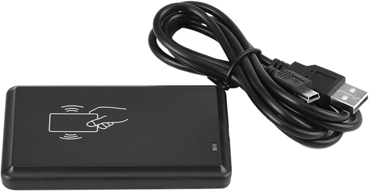 13.56MHz USB Contactloos Kaartlezer met Plug and Play, Ingebouwde Buzzer en LED voor Toegangscontrole Systemen S50 en S70