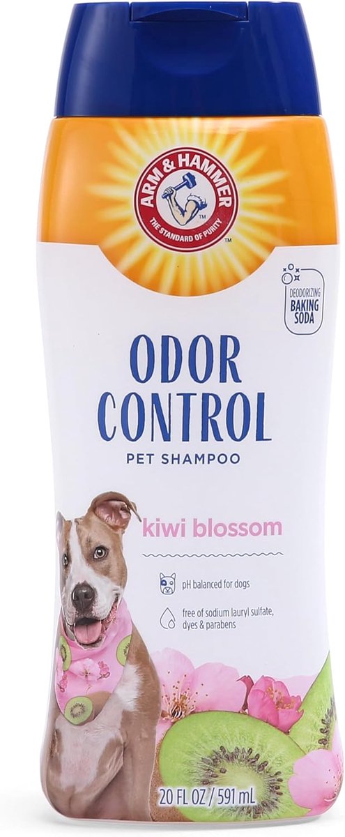 Arm & Hammer for Pets Hondenshampoo Kiwi Blossom 591 ml – Met Baking Soda – Geurverwijderende Shampoo voor Honden