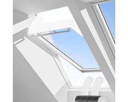 Raamafdichtingskit mobiele airco - 2 Stuks - 190Cm - Afdichting dubbele slang - Airco raamafdichtingskit - Raamafdichting - Raam en Deur - Universeel - Vensterafdichting voor airconditioners - Voor alle draagbare airconditioners
