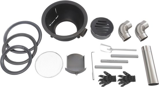 Houtkachel Met Grillrooster Multifunctionele Campingkachel Draagbare Tentkachel Voor Camping Buiten — afbeelding 4