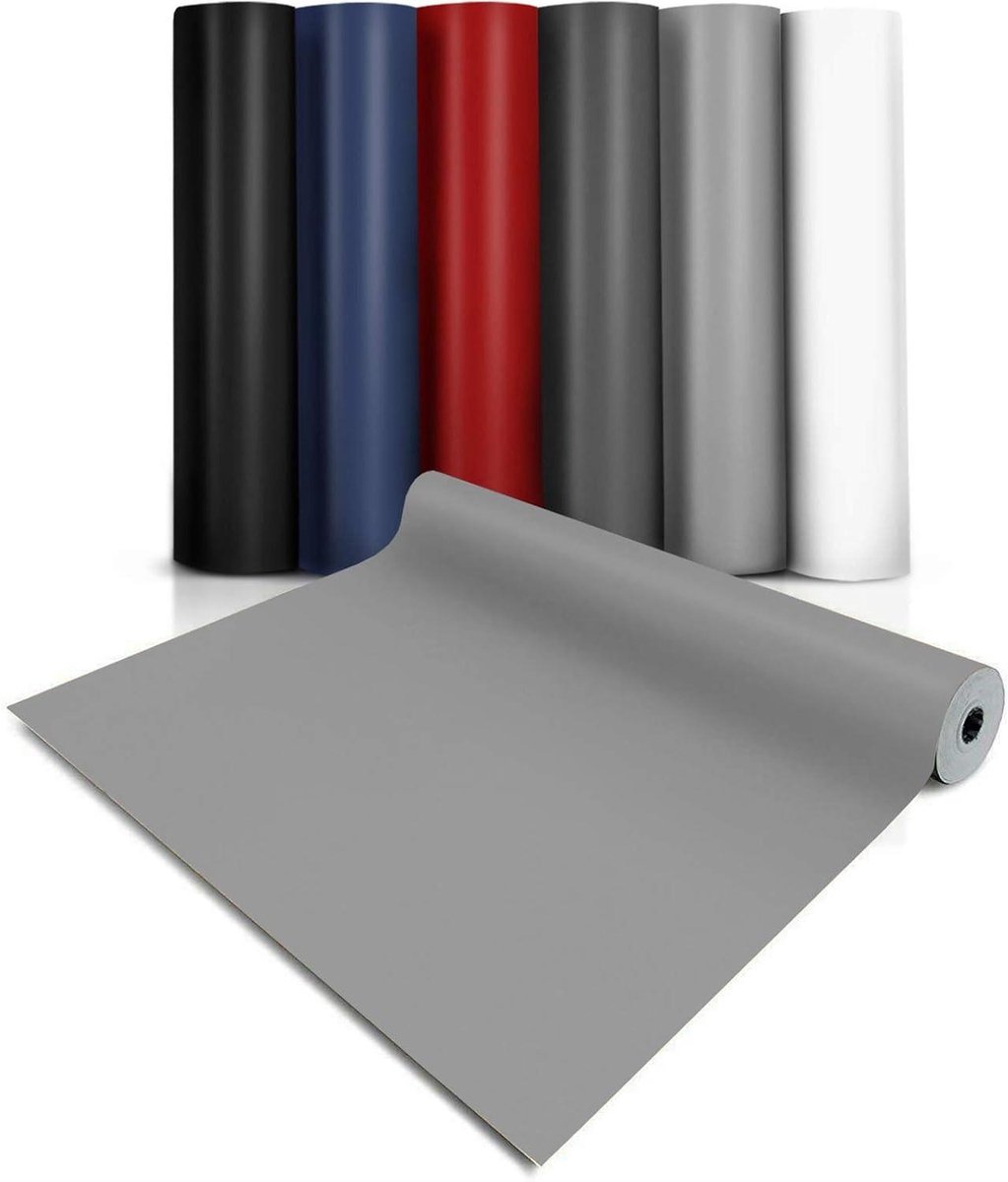 CV vloerbedekking - PVC vloer - Vloer leggen - Waterdicht en duurzaam - 100 x 200 cm - Gri