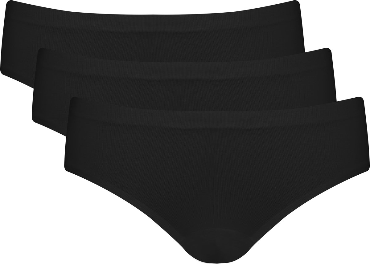 MAGIC Bodyfashion Bare To Go Brief (3-pack) Dames Onderbroek zwart - Maat XXL