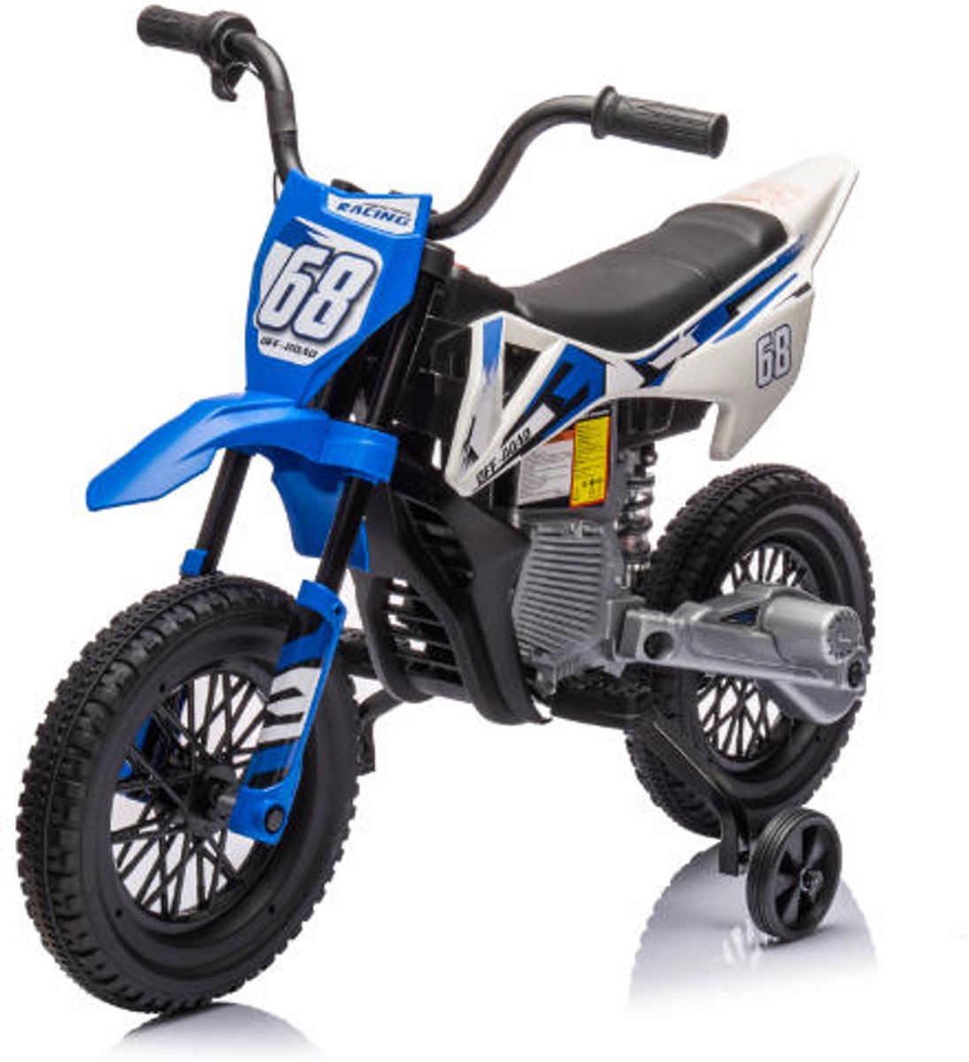 Triumpunpre - Elektrische offroad kindermotor 12V 4,5Ah - met snelheden - muziek - Bluetooth - batterij-indicator - Blauw