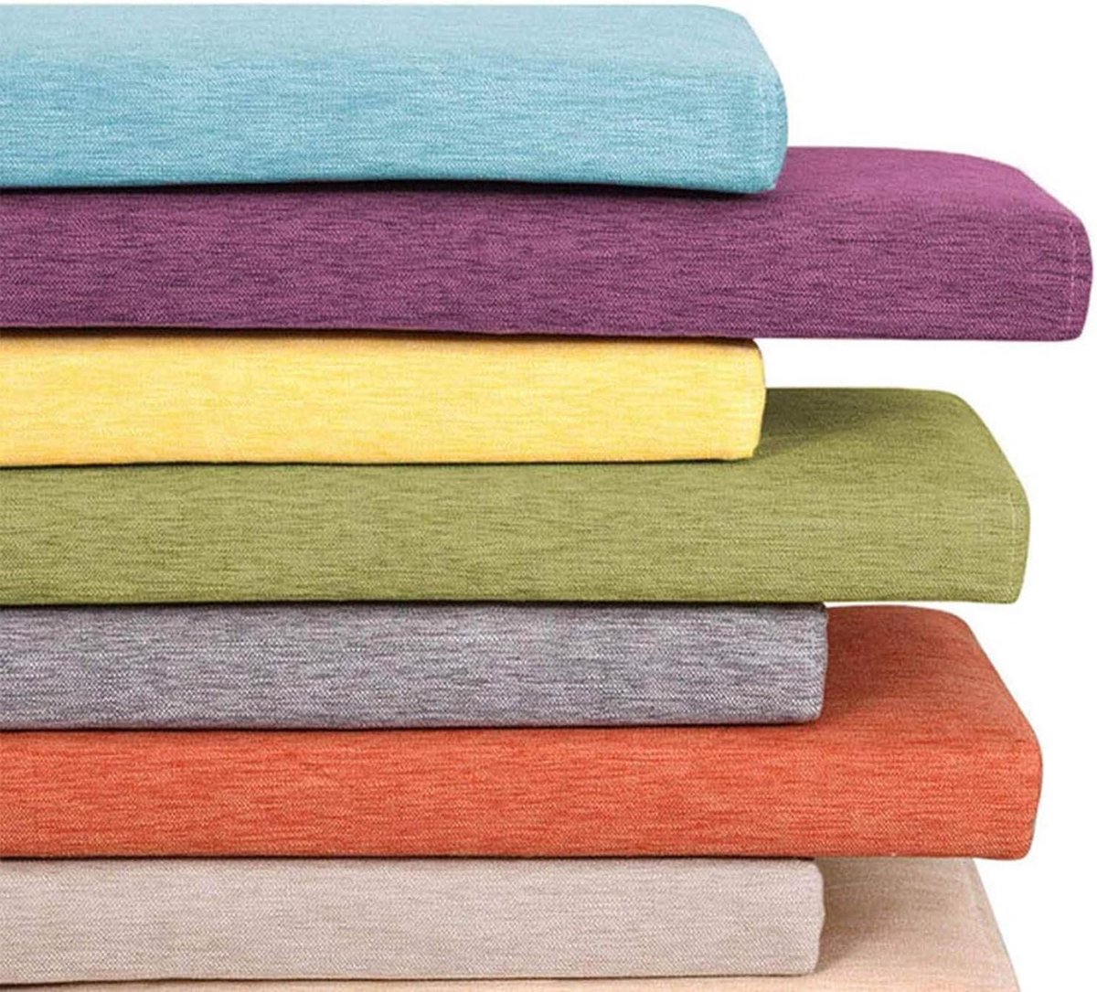 Bank Kussen - Zitkussen Tuin - Comfortabel Zitten - Anti-slip Bodem - 150x40x5cm - Zwart