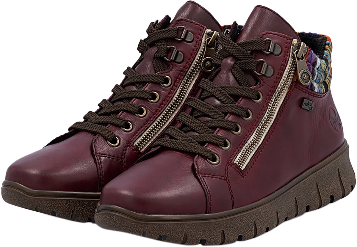 Odeon hoge leren sneakers