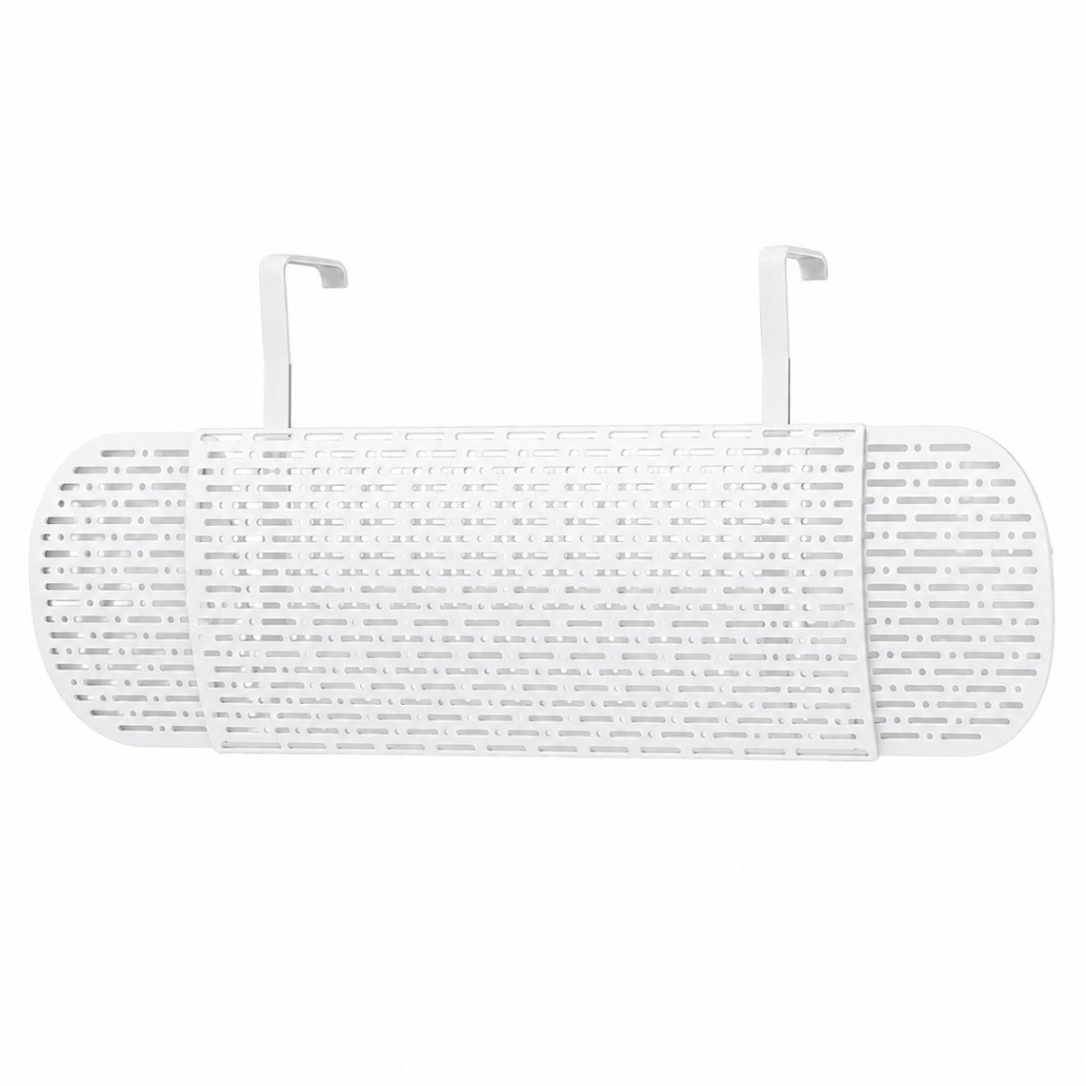 Universeel Airco Windscherm met Actieve Koolstoffilter - Verstelbare Luchtstroom Geleider - Anti-Tocht Airconditioning Deflector - Geschikt voor 47-86 cm - Wit
