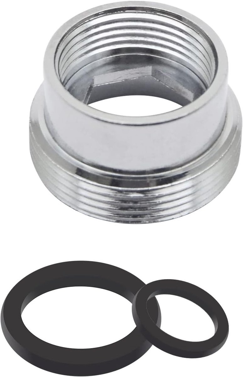 Faucet Adapter voor Luchtzuiveraar - Aerator Connector voor Waterbesparing - Geschikt voor 16-22mm Kranen (1PC)