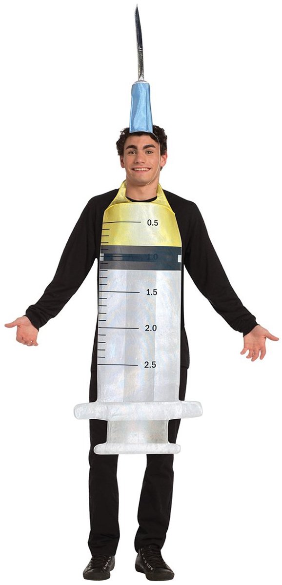 Injectiespuit kostuum