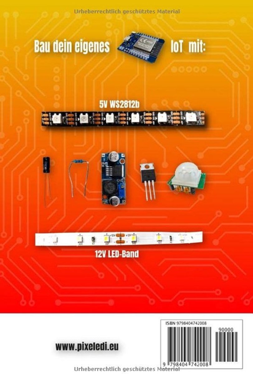 IoT LED-lamp en trapverlichtingbesturing met ESP32/ESP8266