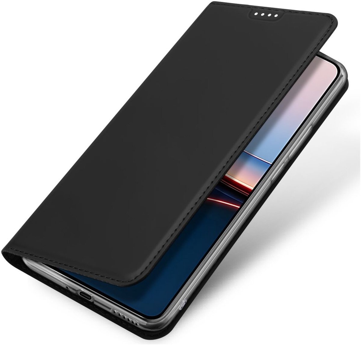 Dux Ducis Skin Pro Hoesje Geschikt voor Xiaomi Poco F7 Ultra | Book Case met Pasjeshouder | Portemonnee | Standaard | Zwart