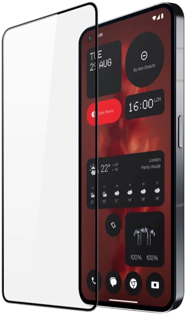 Dux Ducis Screen Protector Geschikt voor Nothing Phone (2a) / (2a) Plus - 9H Tempered Glass - Beschermglas 0.3mm - Ultra Clear