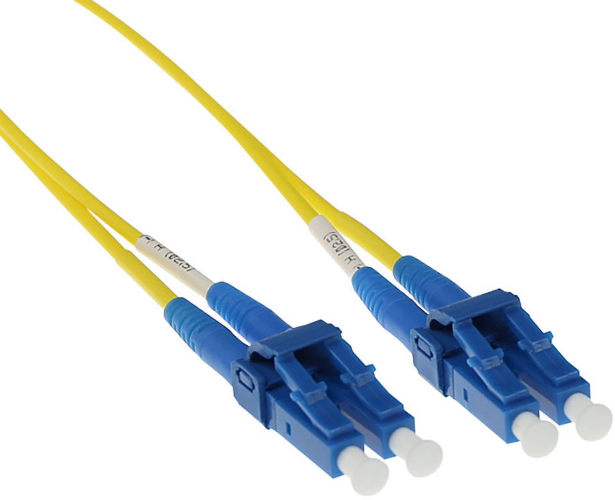 ACT RL1725 Glasvezel Patchkabel Duplex LSZH Singlemode Short Boot - LC/LC 9/125µm OS2 - 25 meter