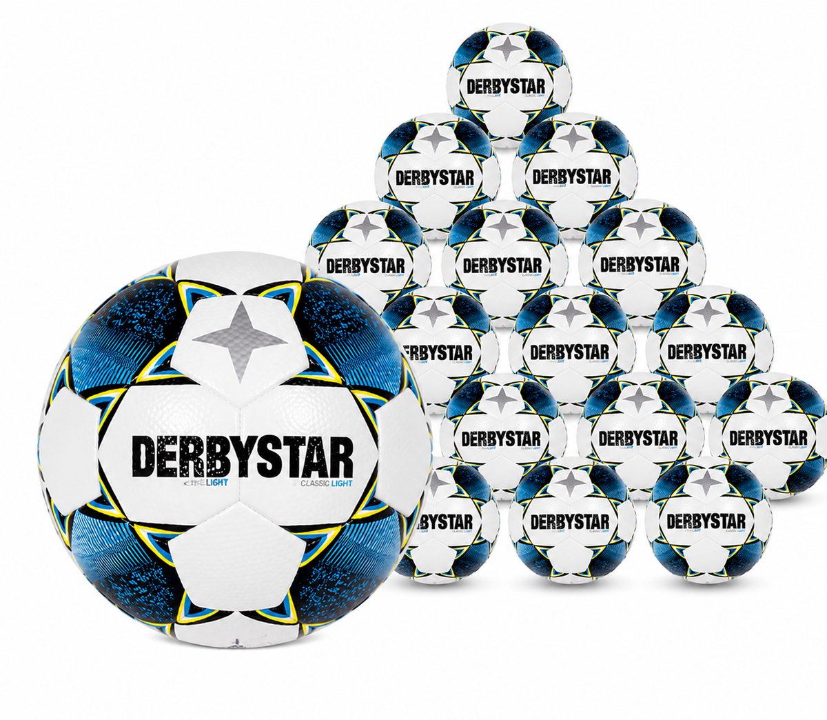 Voetbal Derbystar Classic TT Light set 25
