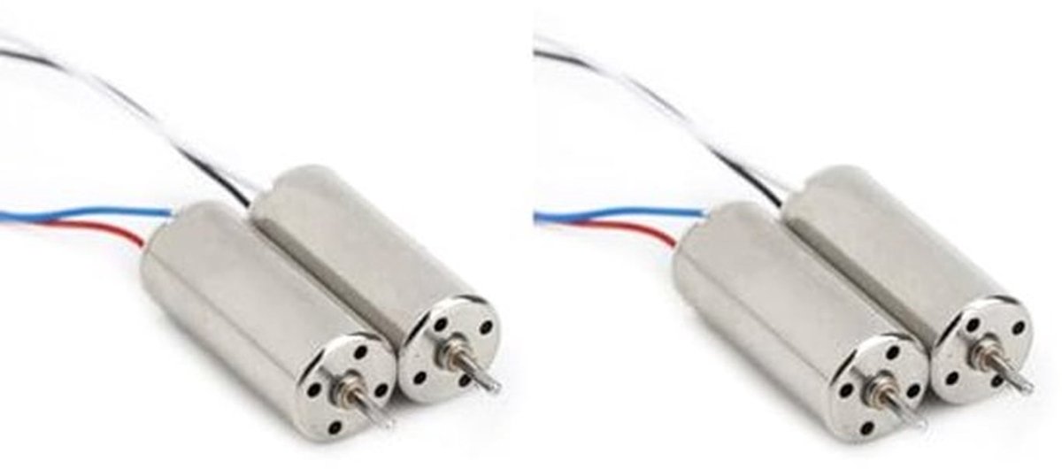 8520 Motor Cup Drone Motor, 4 Stuks 8.5x20mm Quadcopter Draadloze Motor 3-5V 0.15A Motor Holle Cup Drone Motor voor DIY RC