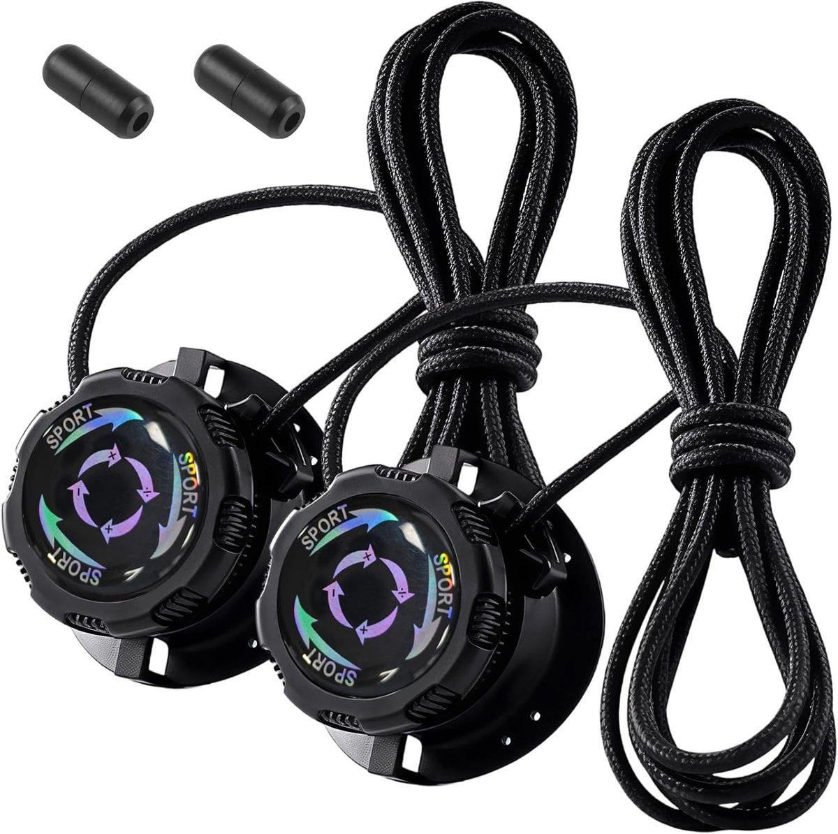 Snel sluitende veters zonder strikken, 1 paar lock veters voor sportschoenen, trainers en werkschoenen, 100 cm lang, unisex