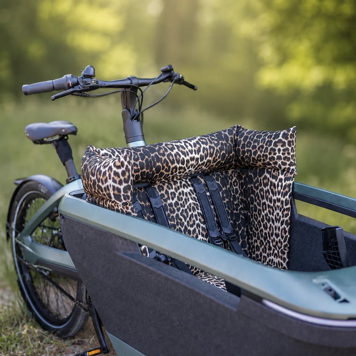 Bakfiets kussen Lovens - Leopard