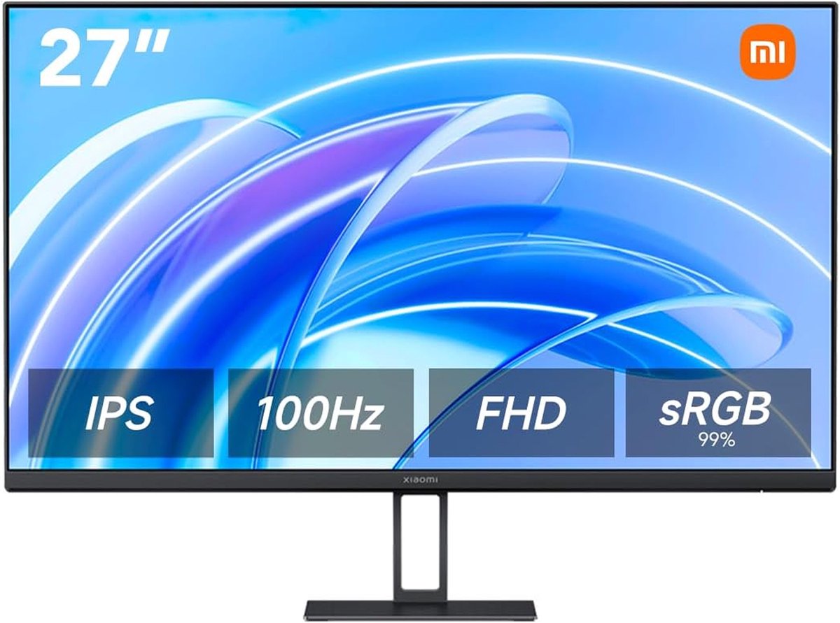Xiaomi A27i 2026 Monitor – 27 Inch – FHD IPS 144Hz FreeSync HDR10