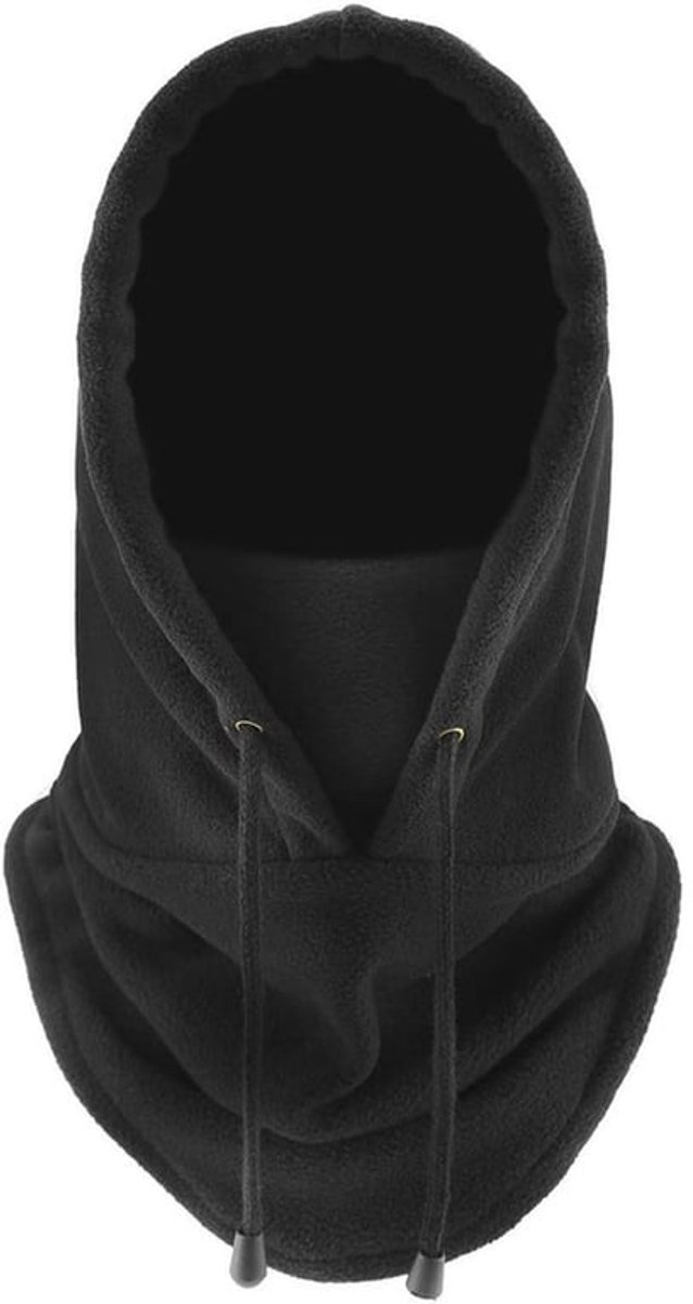 1 stuk bivakmuts, zwarte winter motorhelm, winddicht en warm, multifunctionele nek muts, warm, winter outdoor fietsen wandelen bergbeklimmen masker hoofddeksel, unisex, zwart, 40, zwart, L-XL