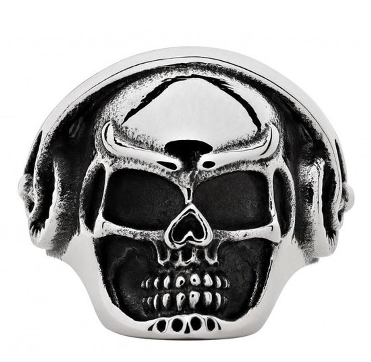 Zippo Ring Headphone Skull